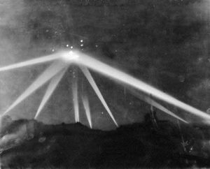 Battle of Los Angeles - Actual photograph of object under attack
